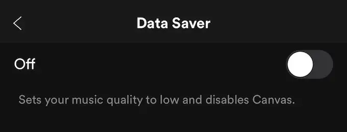 Data saver