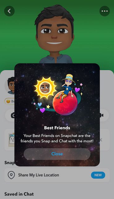 best friends in snap