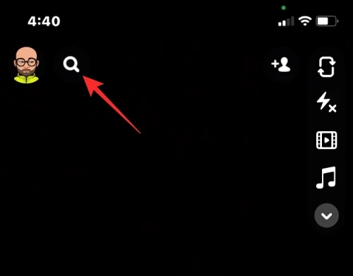 search icon snapchat