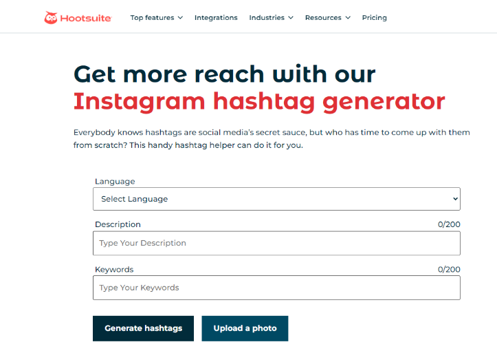 Hootsuite Hashtag Generator