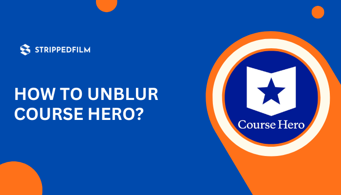 How To Unblur Course Hero