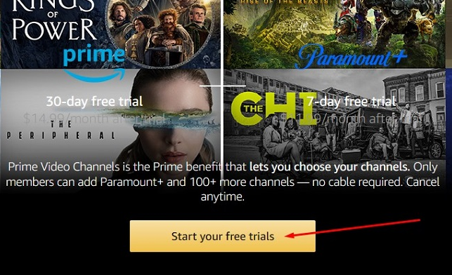 Paramount+ Free Trial From Amazon Prime Paramount+ Free Trial From Amazon Prime