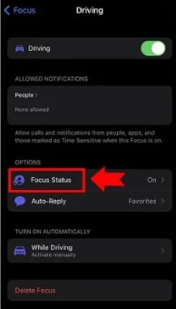 Focus Status Focus Status