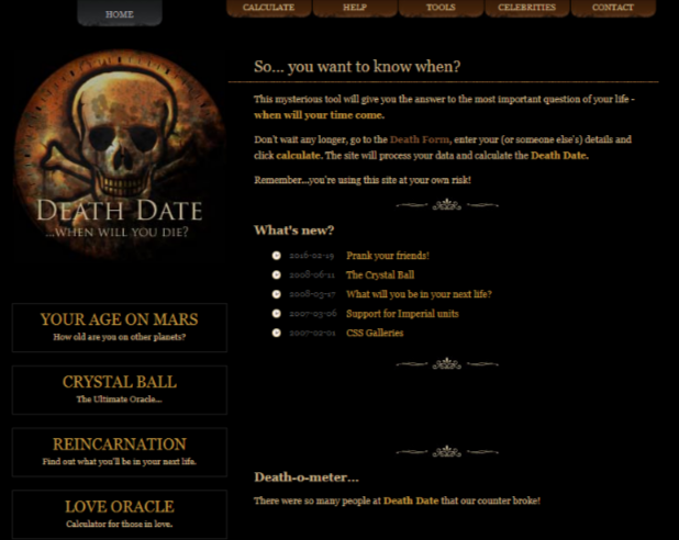 Death Date Death Date