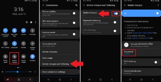 Using Mobile Hotspot Using Mobile Hotspot