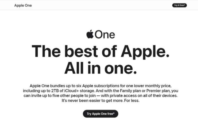 Apple One Apple One