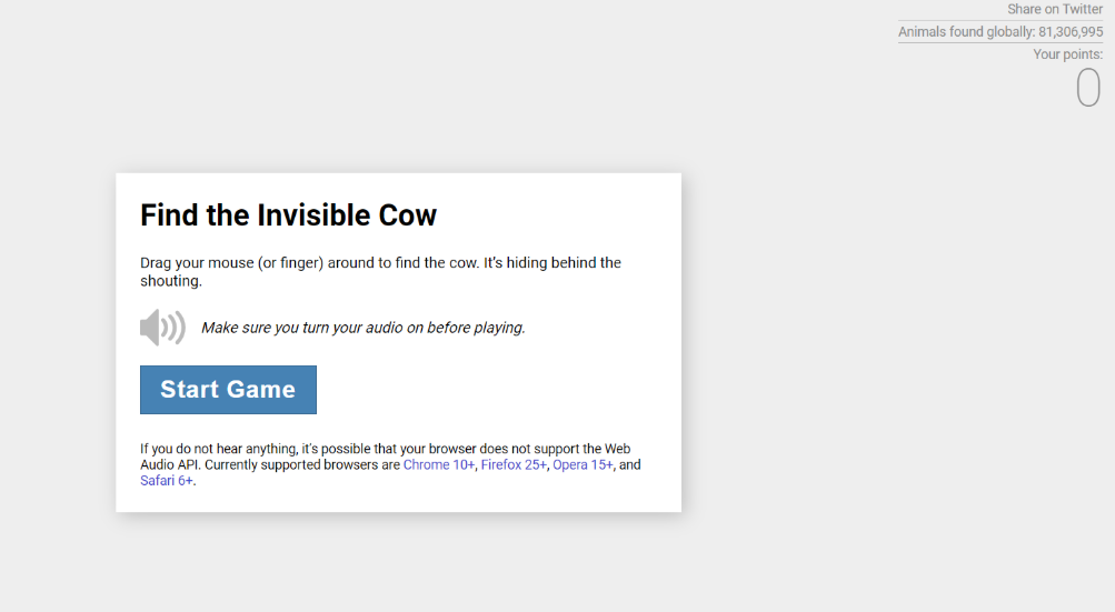 Find the Invisible Cow Find the Invisible Cow