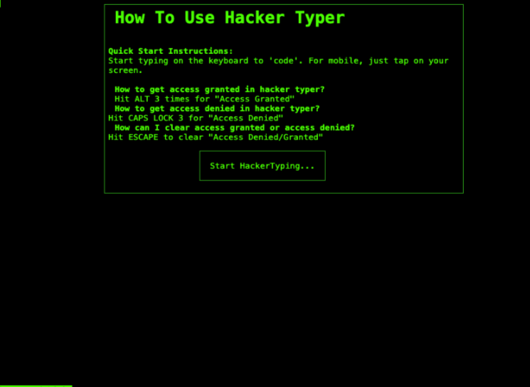 Hacker Typer Hacker Typer