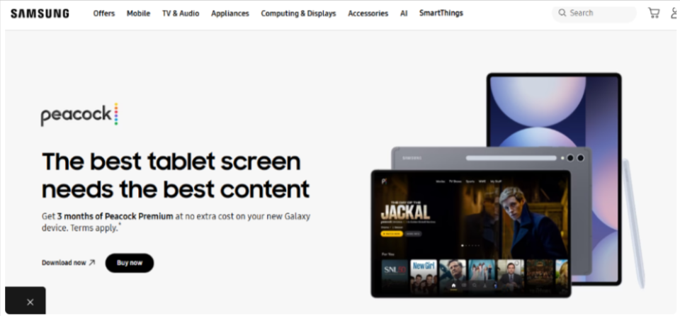 New Samsung Galaxy Device