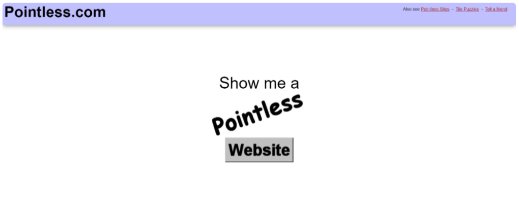 Pointless Pointless