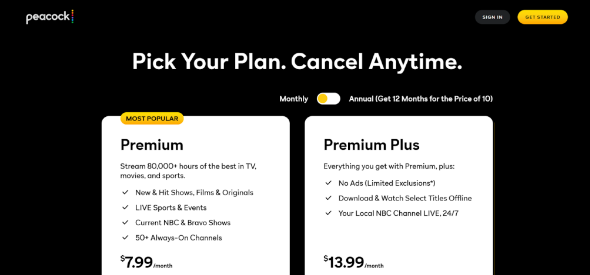 subscription plans For peacock subscription plans For peacock